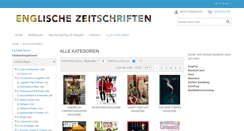 Desktop Screenshot of englischezeitschriften.de